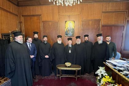 o mitropolitis kerkyras sto oikoumeniko patriarxeio (3)