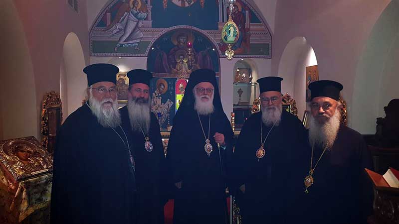 Ο Αρχιεπίσκοπος Τιράνων και πάσης Αλβανίας στην Κέρκυρα