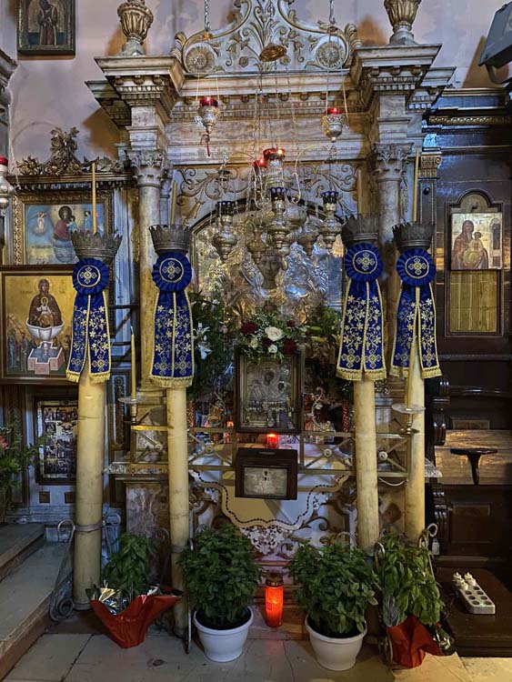 Παραμονή της Εορτής της Κοιμήσεως Θεοτόκου στην Ιερά Μονή Παλαιοκαστριτίσσης (14)