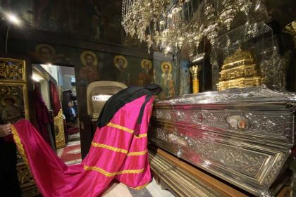 Προεορτια Θεία Λειτουργία στο Ιερό Προσκύνημα του Αγίου Σπυρίδωνος (8)