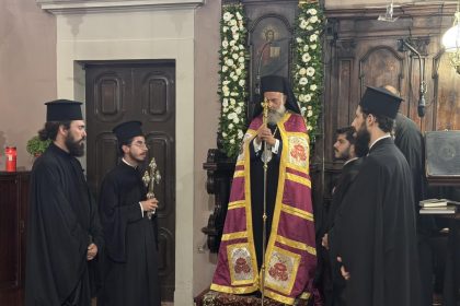 o mitropolitis thessaliotidos timotheos ston agio spyridona (6)